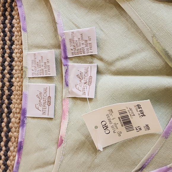 Fiorlini International Sleeveless Dress w/Drape - Picture 6 of 7